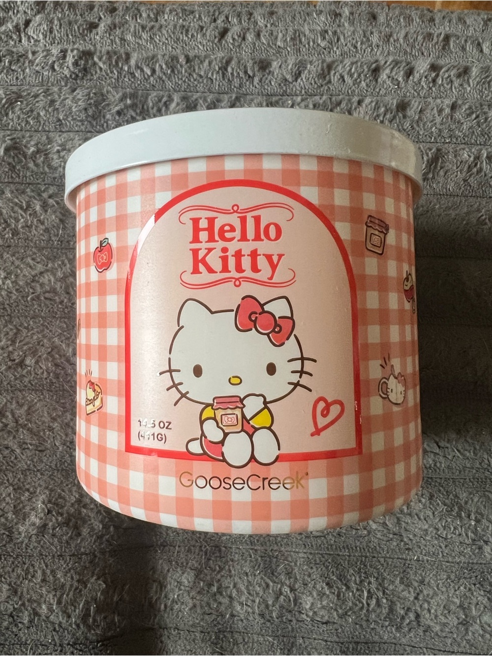 Goose Creek Limited Edition Hello Kitty 3 Wick Candle Brand New 14.5 Oz